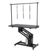 43" Hydraulic Pet Grooming Table, Heavy Duty Dog Grooming Arm for Medium/ Small Dogs, Height Adjustable Dog Grooming Station