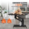 43" Hydraulic Pet Grooming Table, Heavy Duty Dog Grooming Arm for Medium/ Small Dogs, Height Adjustable Dog Grooming Station