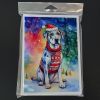 Catahoula Christmas Greeting Cards Pack of 8 Blank Cards with Envelopes Whimsical A7 Size 5x7 Blank Note Cards
