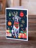 Great Dane Christmas Greeting Cards Pack of 8 Blank Cards with Envelopes Whimsical A7 Size 5x7 Blank Note Cards