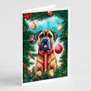Cane Corso Christmas Greeting Cards Pack of 8 Blank Cards with Envelopes Whimsical A7 Size 5x7 Blank Note Cards
