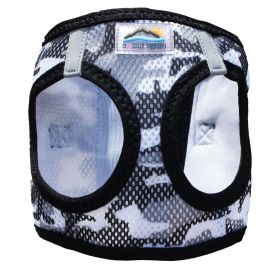 American River Choke Free Dog Harness Camouflage Collection - Gray Camo (size: 3X-Large)