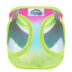 American River Choke Free Dog Harness Ombre Collection - Rainbow (size: 2X/3X-Large)