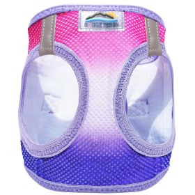 American River Choke Free Dog Harness Ombre Collection - Raspberry Sundae (size: 2X-Large)