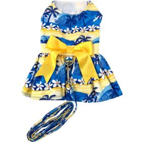 Catching Waves Harness Dress with Matching Leash (size: small)