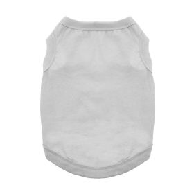 Cotton Dog Tank - Glacier Gray (size: 3X-Large)