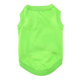 Cotton Dog Tank - Green Flash (size: 3X-Large)