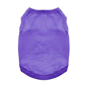 Cotton Dog Tank - Ultra Violet (size: 3X-Large)