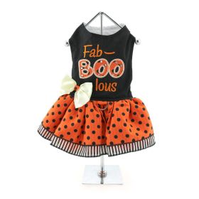Halloween Dog Harness Dress - Fab-BOO-lous (size: medium)
