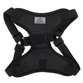 Wrap and Snap Choke Free Dog Harness by Doggie Design - Black (size: X-Small)