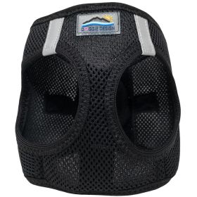American River Solid Ultra Choke Free Dog Harness - Black (size: X-Small)
