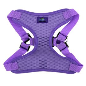Wrap and Snap Choke Free Dog Harness by Doggie Design - Paisley Purple (size: X-Small)